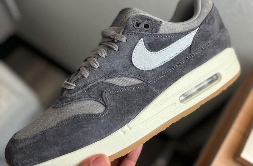  First Look: Nike Air Max 1 PRM Crepe ‘Soft Grey’