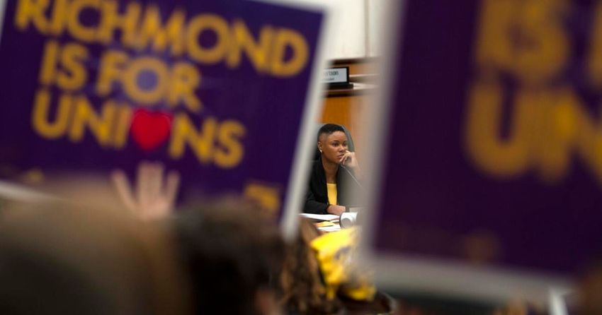  Richmond city workers move another step closer to unionizing