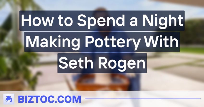  How to Spend a Night Making Pottery With Seth Rogen