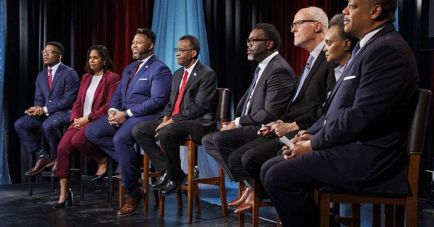  With Chicago’s mayoral election just days away, candidates focus on turning out their bases, and making the runoff cutoff