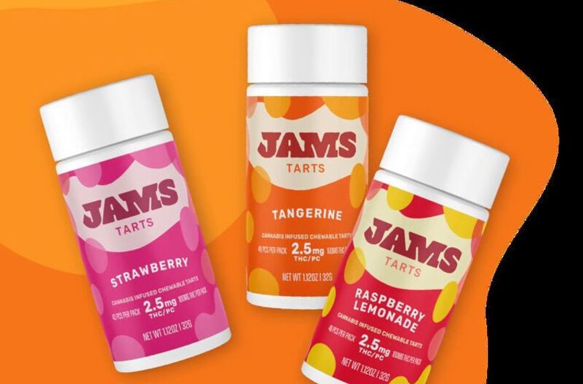  Cannabis-Infused Tarts – JAMS’ Fast-Acting Cannabis-Infused Chewable Tablets are Microdosable (TrendHunter.com)