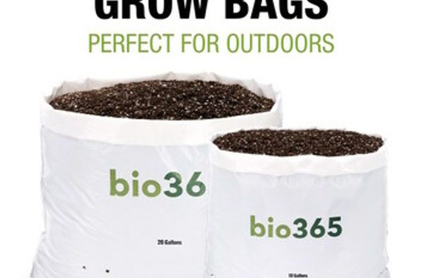  New 10- & 20-Gallon Grow Bags Perfect for Outdoor Cannabis Cultivation from bio365