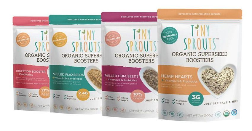  Kid-Friendly Superseed Mix-Ins – Tiny Sprouts Foods’ Organic Superseed Boosters Nourish Young Kids (TrendHunter.com)