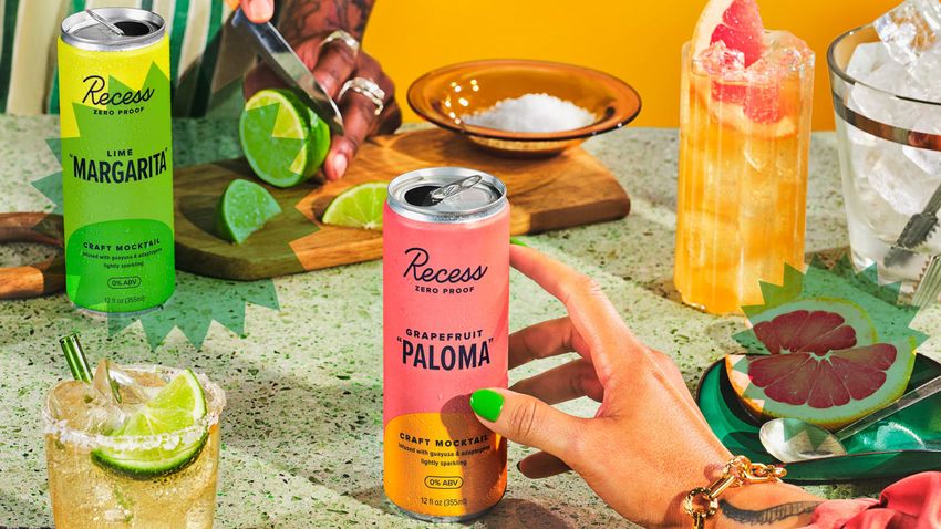  ‘Recess’ Launched a New Craft Mocktail Collection to Help You Chill Out—and Bartenders Approve