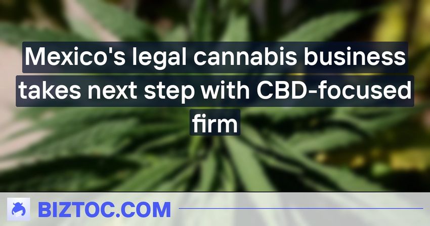  Mexico’s legal cannabis business takes next step with CBD-focused firm