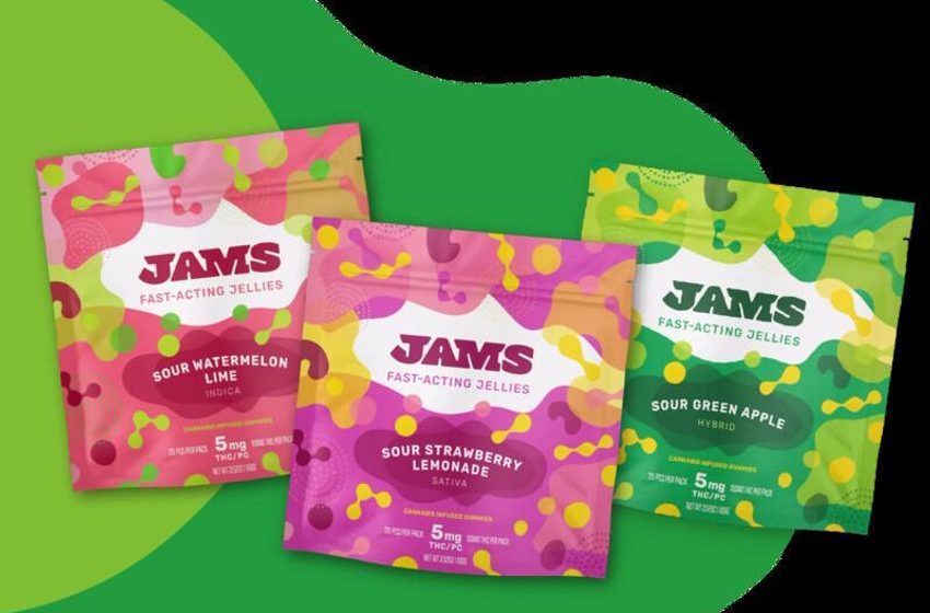  Cannabis-Infused Jellies – JAMS’ Cannabis Edibles Take Effect in as Little as 15 Minutes (TrendHunter.com)