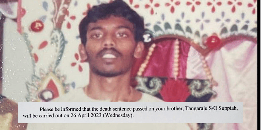  Execution of Singaporean Tamil condemned by UN Experts: Call for moratorium on death penalty