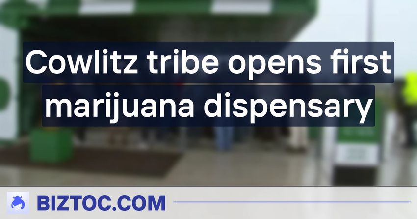  Cowlitz tribe opens first marijuana dispensary