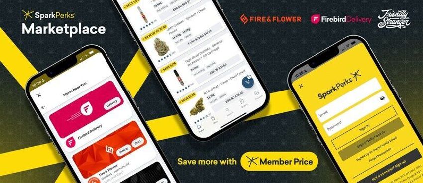  Mobile Cannabis Marketplaces – Fire & Flower’s Spark Marketplace App Simplifies Orders (TrendHunter.com)