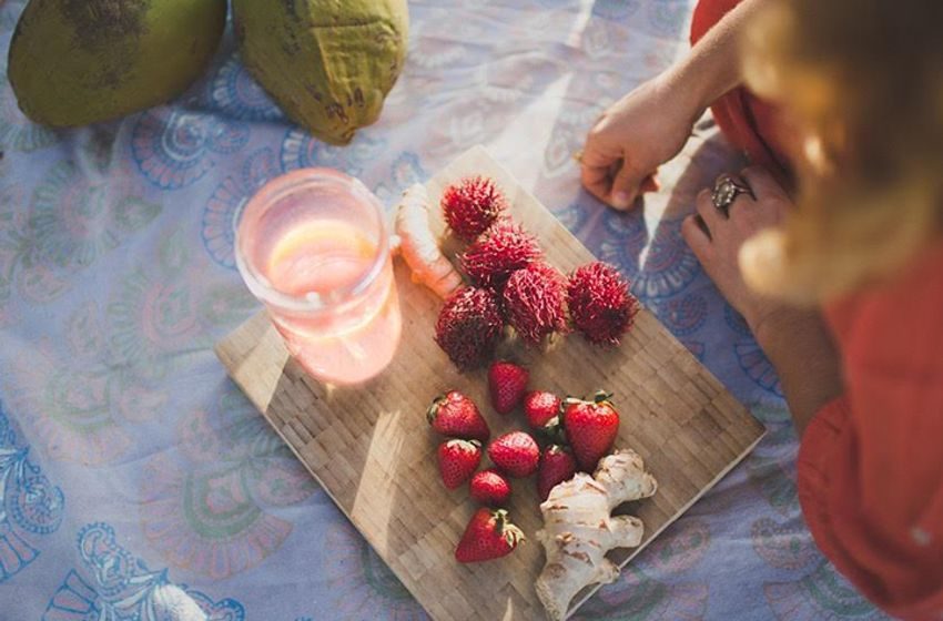  This Ginger Hemp Strawberry Milk Is Almost Too Pretty To Drink