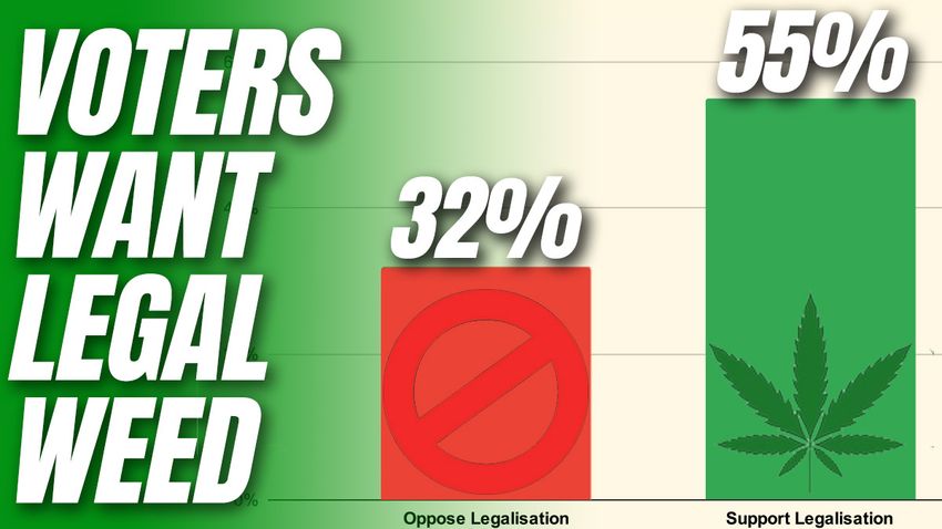  Majority Supports Cannabis Legalisation as Voters Recognise Laughing Gas is Less Harmful than Booze