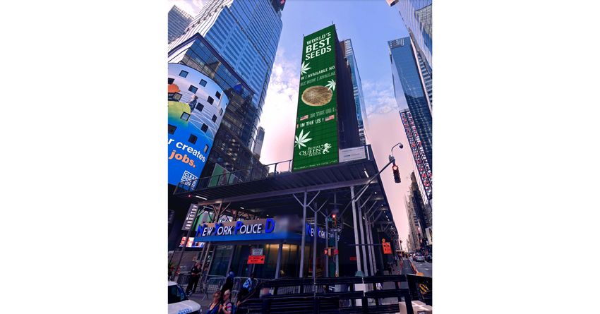  TIMES SQUARE TO FEATURE THE FIRST 4/20 NEW YORK CITY “CANNABIS IS LEGAL” COUNTDOWN