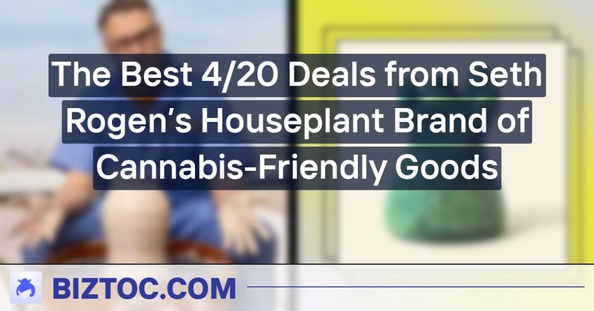  The Best 4/20 Deals from Seth Rogen’s Houseplant Brand of Cannabis-Friendly Goods