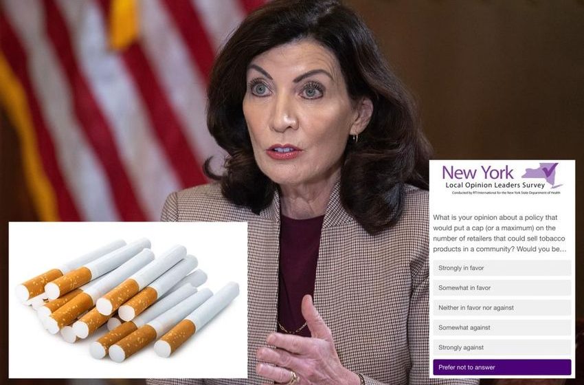  NY Gov. Kathy Hochul ‘test-marketing’ a ban on all tobacco sales