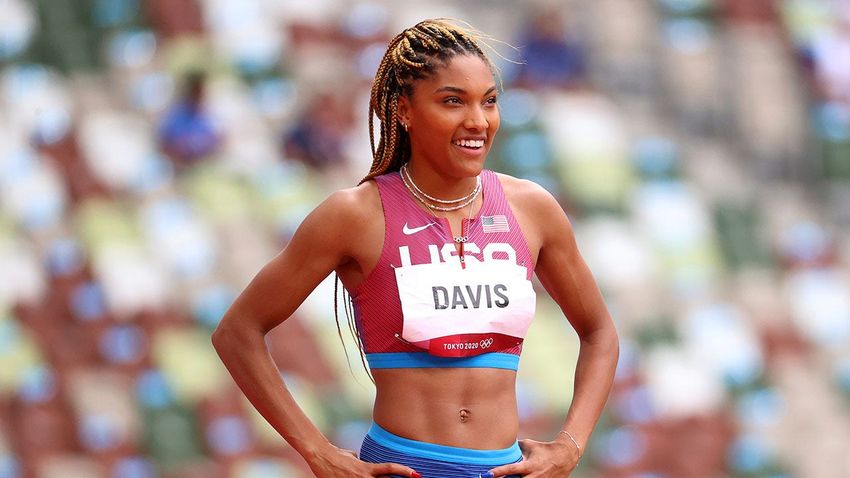  Olympic long jumper Tara Davis-Woodhall stripped of national title after testing positive for marijuana: USADA