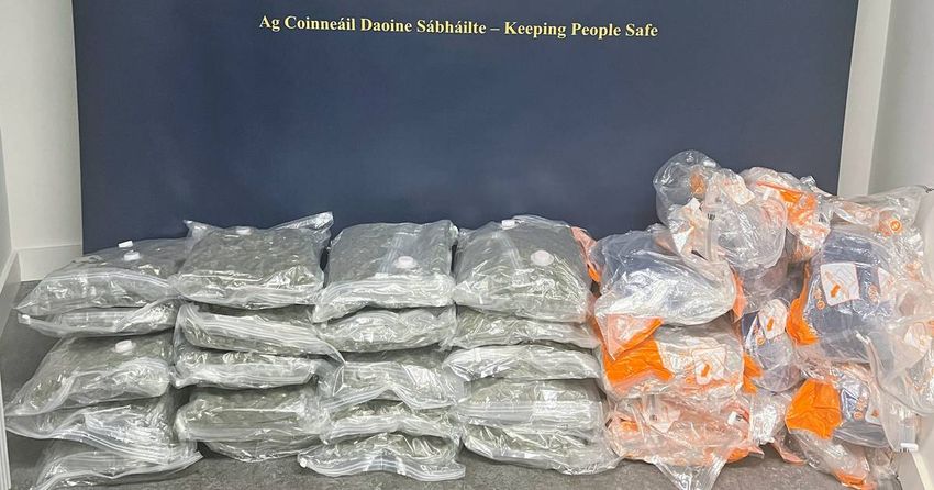  Cannabis worth €600,000 and €15,000 in cash seized in north Dublin