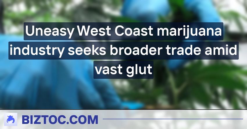  Uneasy West Coast marijuana industry seeks broader trade amid vast glut