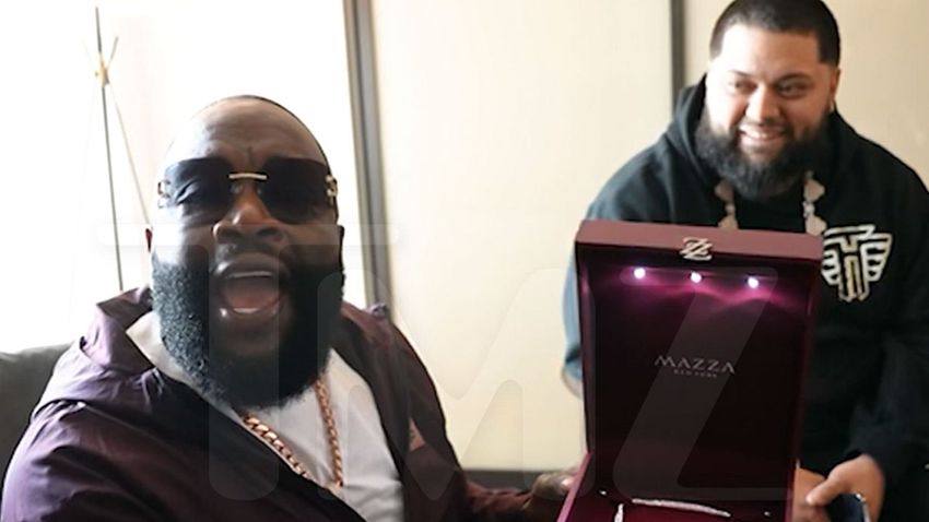  Rick Ross Gifted $130K Ring from His High Tolerance Cannabis Partners