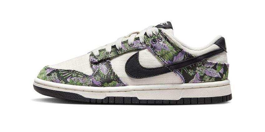  Nike Debuts the Nike Dunk Low Next Nature in Intricate “Floral Tapestry”