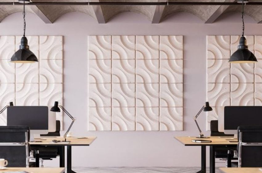  FIKA acoustic wall tiles by AllSfär