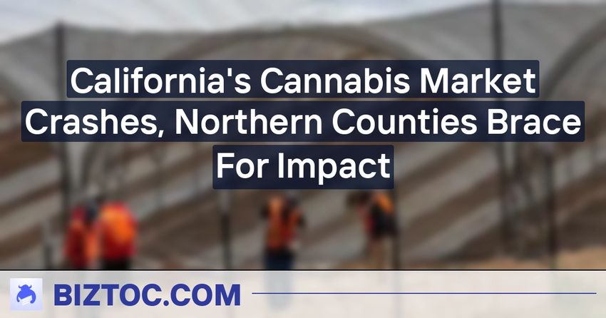  California’s Cannabis Market Crashes, Northern Counties Brace For Impact