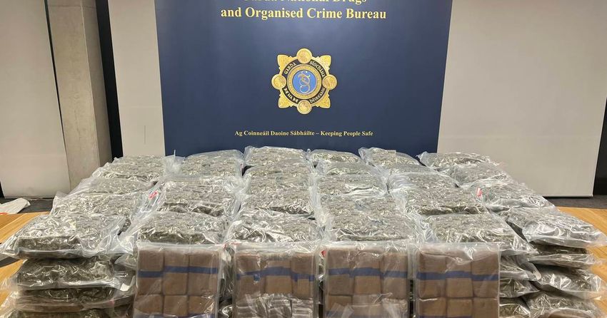  Man arrested after cannabis valued at almost €4m seized in north Co Dublin