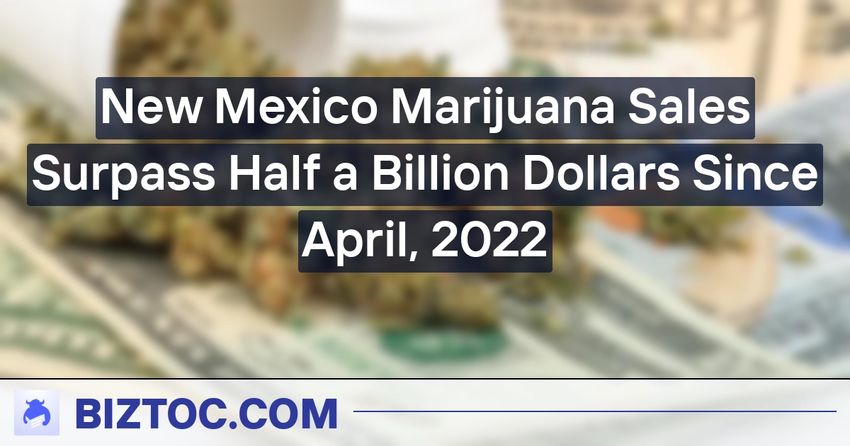  New Mexico Marijuana Sales Surpass Half a Billion Dollars Since April, 2022