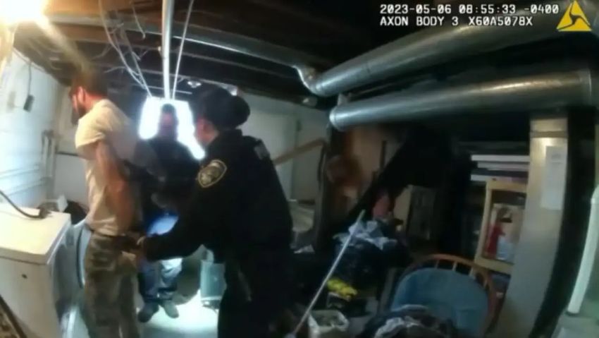  Ohio bodycam footage captures suspects hiding in dryer, under blankets during drug bust