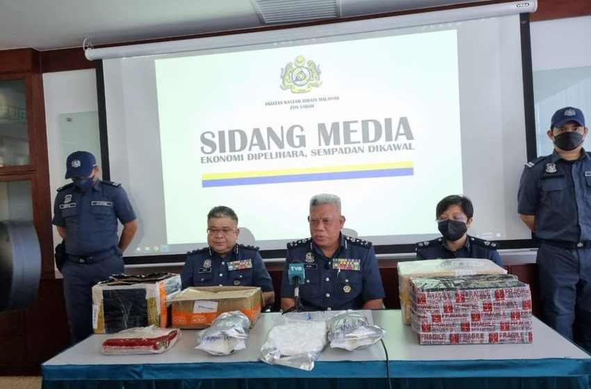  Sabah Customs seize cannabis, ketamine worth over RM180,000