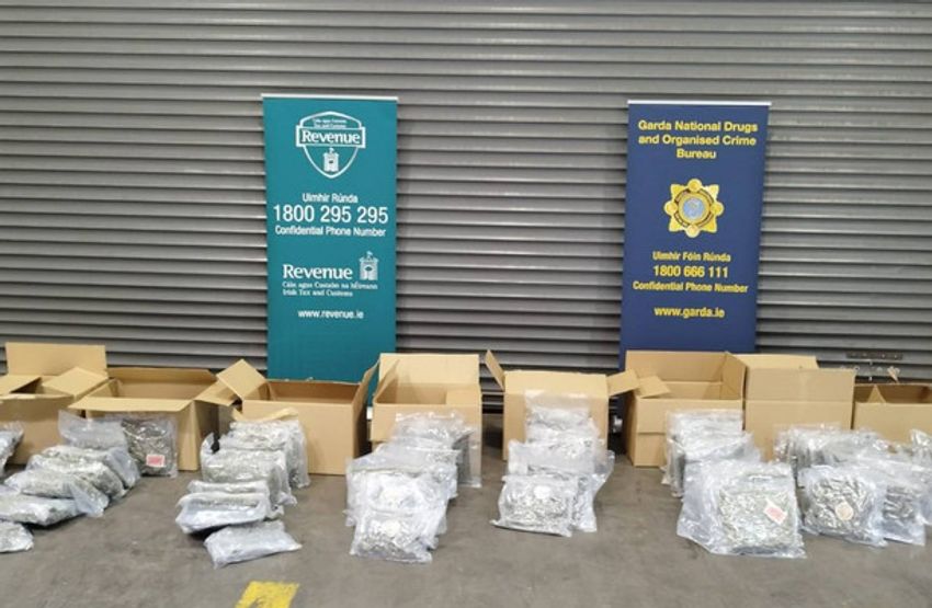  Man (40s) arrested after herbal cannabis worth over €1 million seized in Dublin