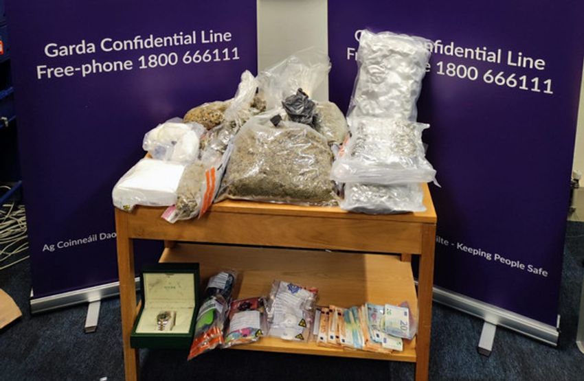  Man arrested after gardaí seize €182,000 worth of suspected drugs in Dublin