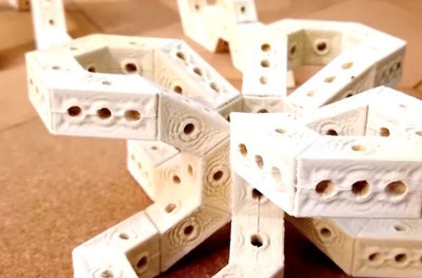  Architectural Researchers Use 3D-Printed Forms to Grow Structural Mycelium Blocks