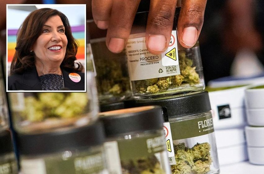  NY Gov. Kathy Hochul sets up $5M loan program to open licensed pot stores