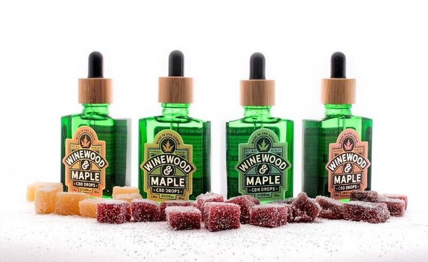  Therapeutic Artisan CBD Drops – Winewood & Maple CBD Drops are Made with Organic MCT Oil (TrendHunter.com)