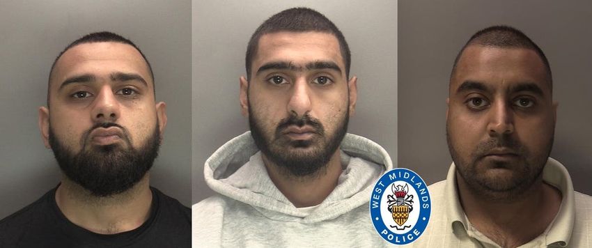  Two brothers and cousin jailed after £150,000 drugs haul seized