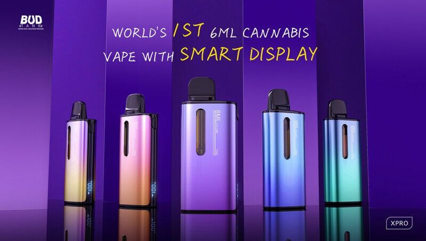  Smart Cannabis Vapes – XPRO is a First-of-Its-Kind Cannabis Vape with a Smart Display (TrendHunter.com)