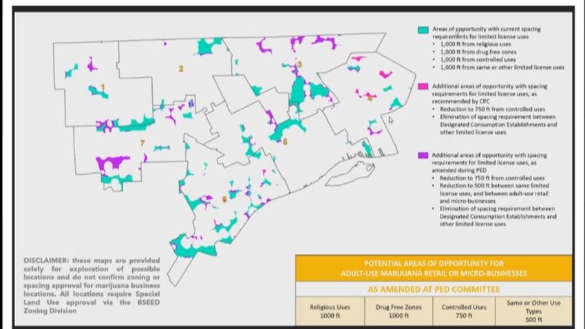  Detroit City Council approves amendment that expands where cannabis businesses can locate