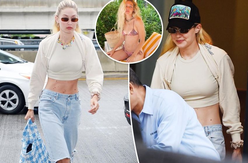  Gigi Hadid looks unbothered in first photos since arrest for marijuana possession