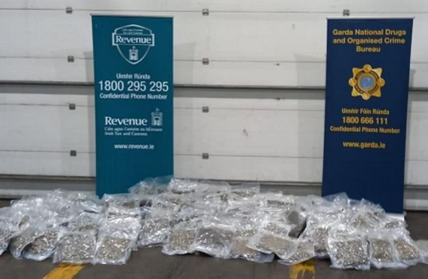  Gardaí and Revenue seize €2 million worth of cannabis at Dublin port in joint operation