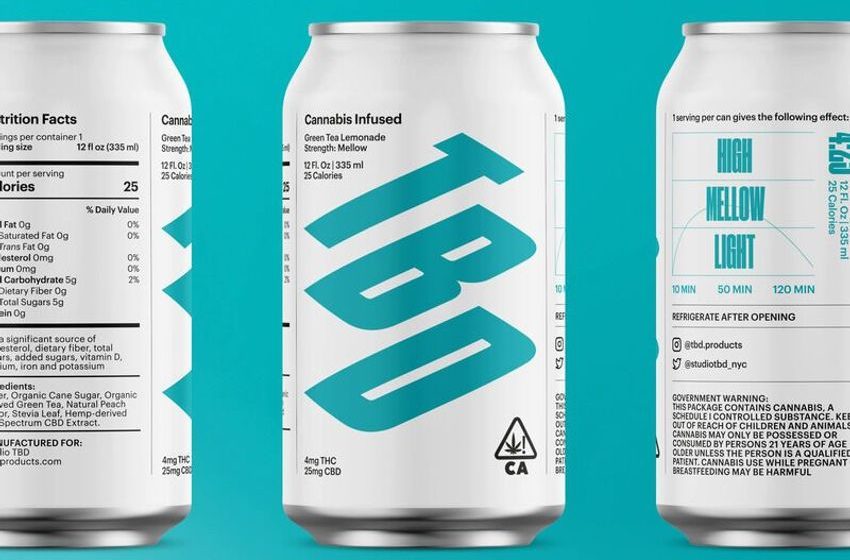  Calming Cannabis Lemonades – TBD Beverages Combine Low to Medium Levels of THC with CBD (TrendHunter.com)