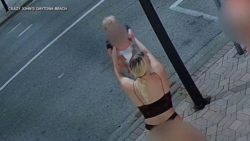  Florida women outside Coyote Ugly bar seen tossing baby around ‘like a toy’ moments before fight breaks out