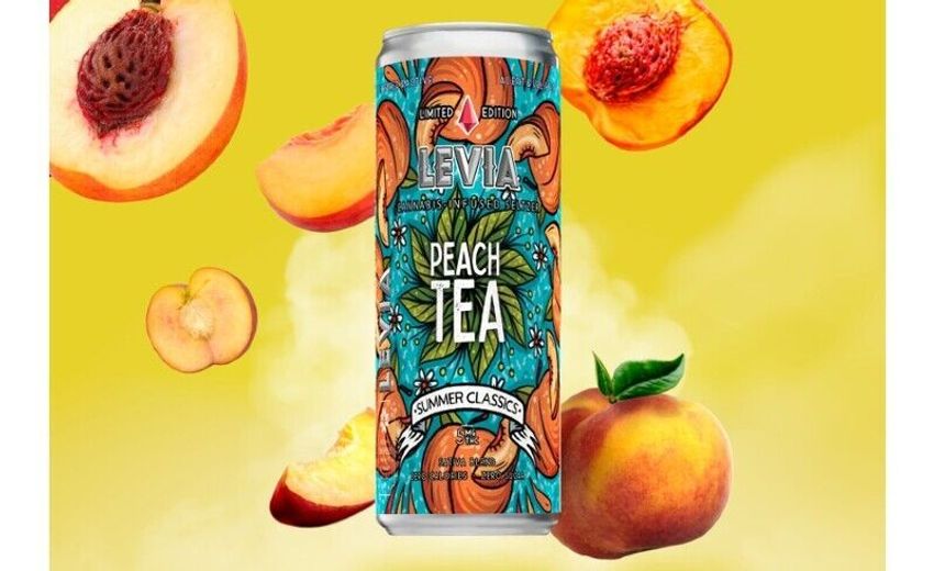  Summery Sativa Seltzers – This Peach Tea Seltzer is Free Of Sugar and Calories (TrendHunter.com)