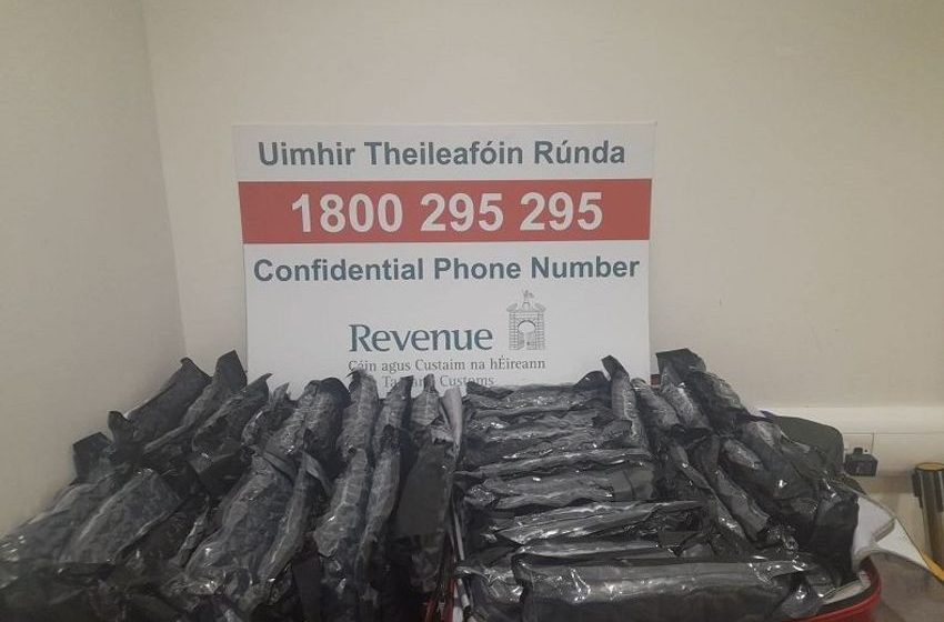  Man (20s) arrested at Dublin Airport after Revenue seize €720k worth of cannabis