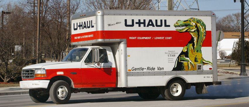  U-Haul Packed With A Literal Ton Of Weed Smashes Into Police Station, Driver Claims He Was Shot