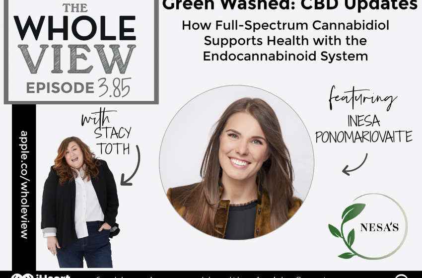  The Whole View, Season 3, Episode 85: Green Washed, CBD Updates w/ Inesa Ponomariovaite