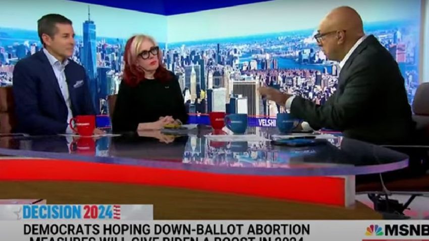  MSNBC Guest Tells Ali Velshi That Biden Needs to Echo 1992 Clinton Campaign Phrase: ‘It’s the Abortion, Stupid’ (Video)