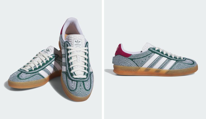  Sean Wotherspoon Crafts the Adidas Gazelle Indoor With a Hemp Knit Upper