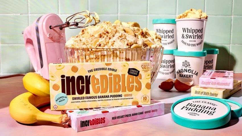  Collaborative Chocolate Edibles – incredibles x Magnolia Bakery Fuses Cannabis & Famous Desserts (TrendHunter.com)