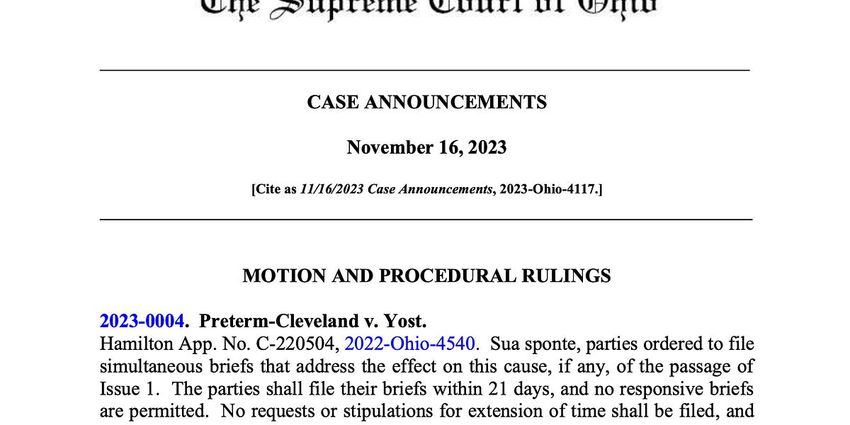  Did Ohio Republicans see the election results? Or do they just not care? (Chris Geidner/Law Dork)