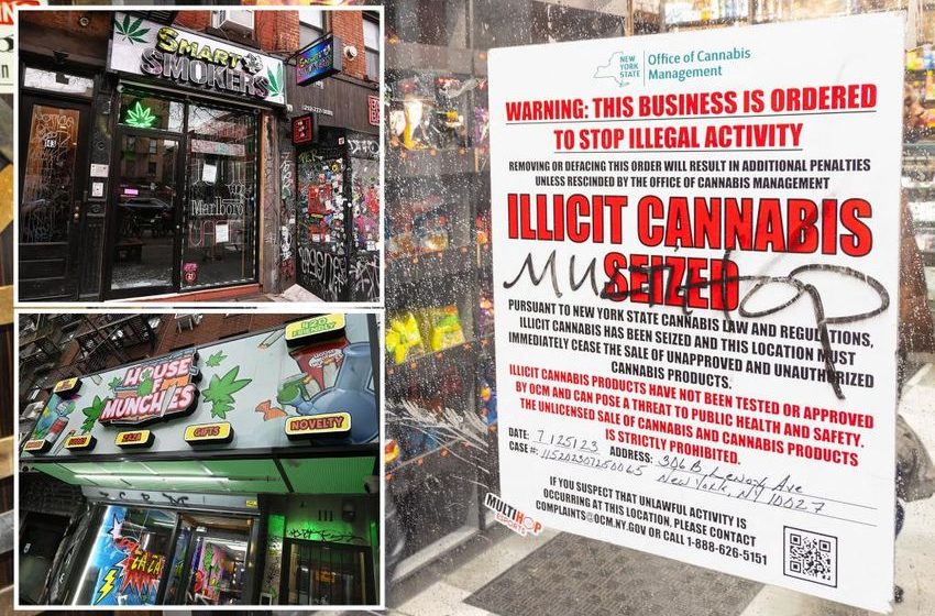  More than 30 illegal weed shops surround single legal cannabis dispensary in this NYC neighborhood